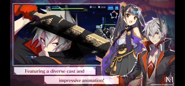 N-INNOCENCE sở hữu một dàn nhân vật đa dạng và hoạt ảnh tuyệt vời