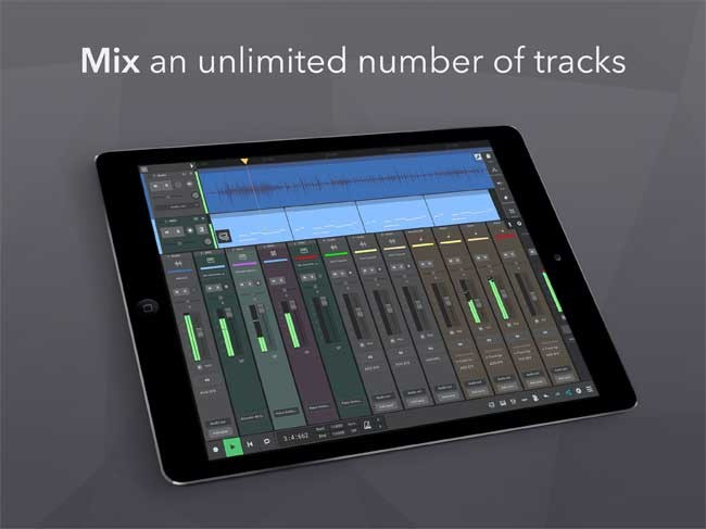 n-Track Studio DAW 9 cho iOS không giới hạn khả năng sáng tạo của người dùng