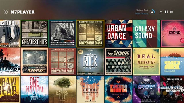 Quản lý thư viện nhạc n7player