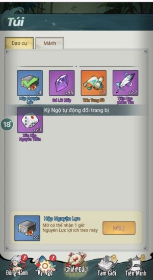 Trang bị đa dạng