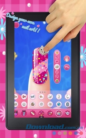 Game sơn móng tay vui nhộn cho bạn gái - Nail Salon