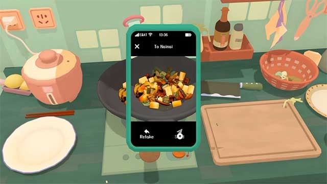 Hãy tự mình nấu một bữa ăn từ đầu đến cuối trong game Nainai’s Recipe