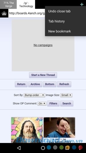 Naked Browser Web Browser cho Android duyệt web nhanh nhất