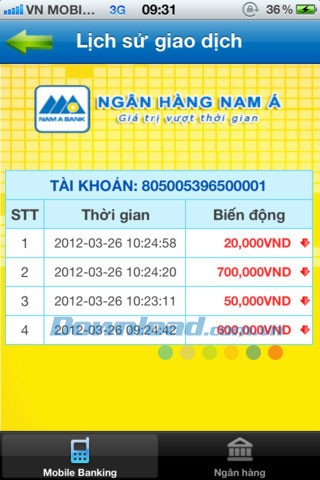 NamABank for iOS