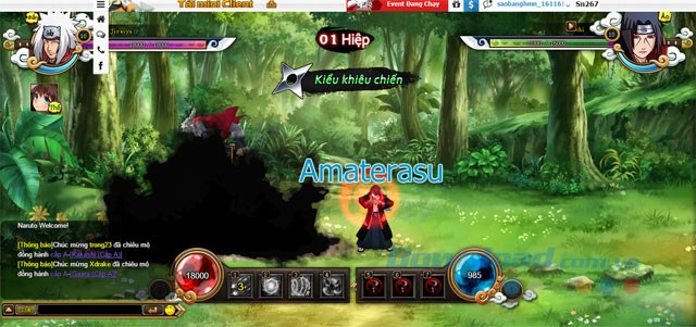 Game diện game Naruto Đại Chiến