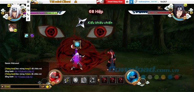 Game diện game Naruto Đại Chiến