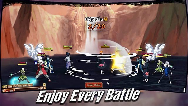 Sử dụng chiến lược hợp lý trong mỗi cuộc chiến của Naruto: Ninja Ultimate War