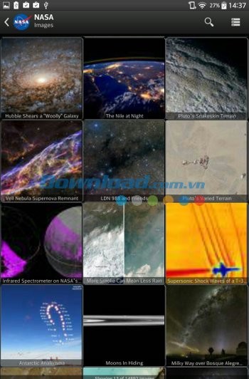 Bộ sưu tập hình ảnh của NASA