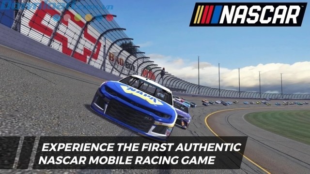 Trải nghiệm đua xe tốc độ cực đã trong NASCAR Heat Mobile