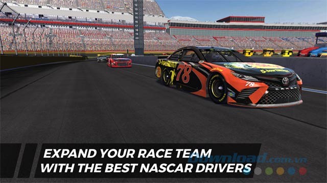 Nâng cao đội đua của bạn với những tay đua NASCAR giỏi nhất