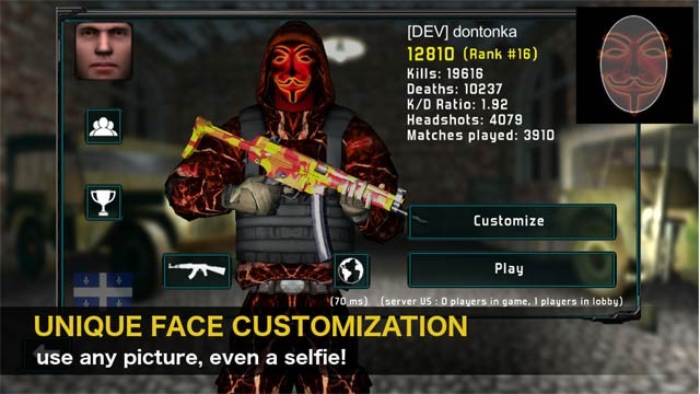 Tùy biến nhân vật với nhiều lựa chọn thú vị