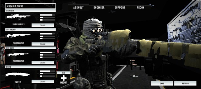 Bạn vào vai chiến binh và chiến đấu với một kho vũ khí mạnh mẽ trong game Nauzzet Zone