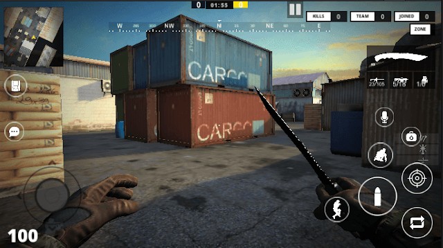 Đánh cận chiến hoặc tầm xa