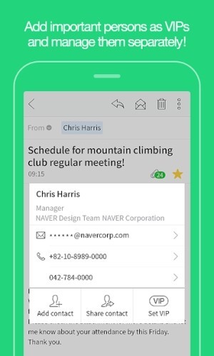 Quản lý riêng những người VIP và quan trọng