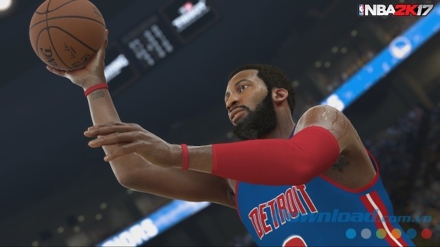 Thực hiện các pha ném bóng chuẩn xác trong game bóng rổ NBA 2K17 cho máy tính
