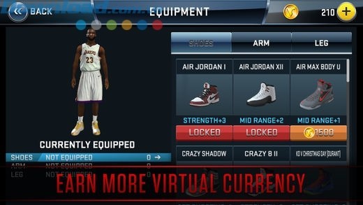 Kiếm tiền ảo để mua đồ, tăng cường cầu thủ của bạn