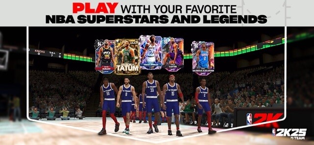 Chơi với các huyền thoại và ngôi sao NBA yêu thích của bạn trong mùa mới NBA 2K25 MyTEAM