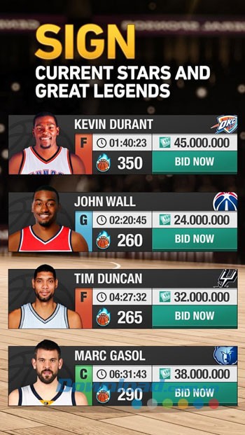 Huấn luyện và phát triển các siêu sao bóng rổ trong NBA General Manager 2016