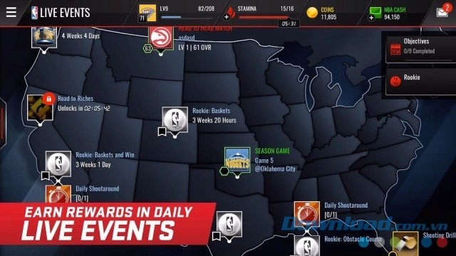 Kiếm các phần thưởng giá trị trong sự kiện trực tuyến mỗi ngày