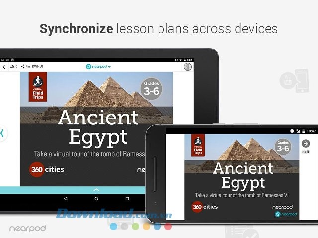 Đồng bộ các thiết bị