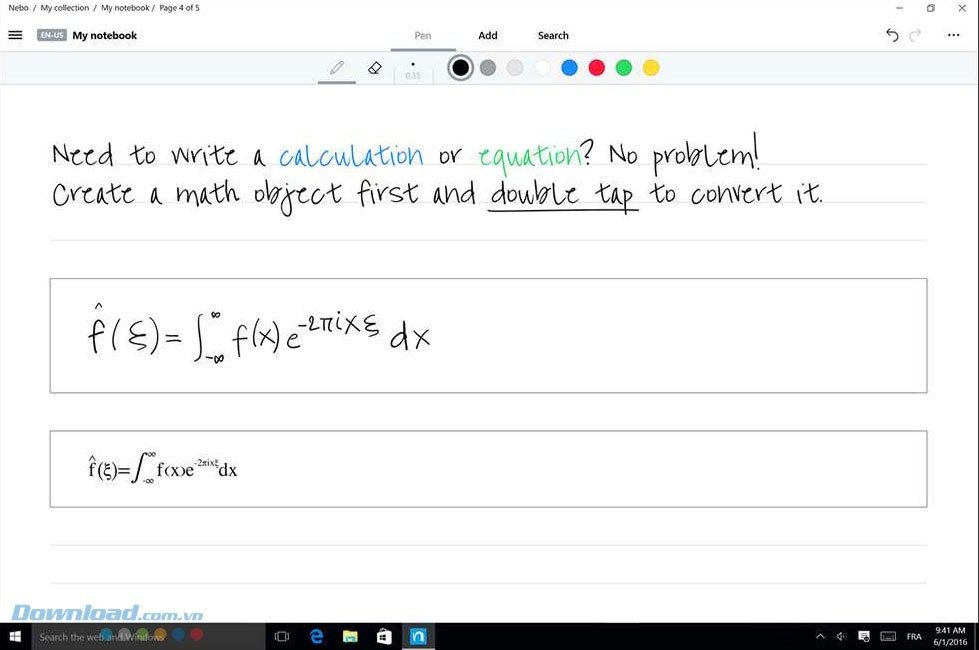 Công thức toán học và phương trình