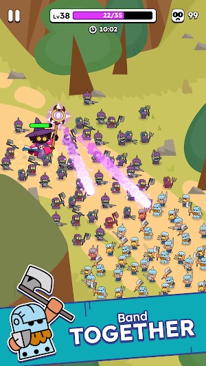 Thành lập đội quân và chiến đấu cùng nhau