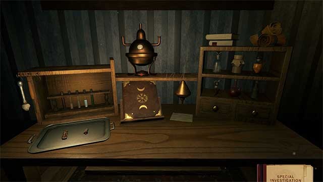 Kết hợp khoa học và bí truyền trong phòng thí nghiệm giả kim để điều tra