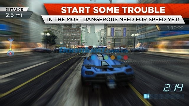 Trải nghiệm những đường đua bất tận trong Need for Speed Most Wanted