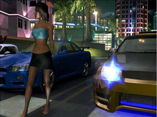 Một số nhân vật trong game Need for Speed Underground 2