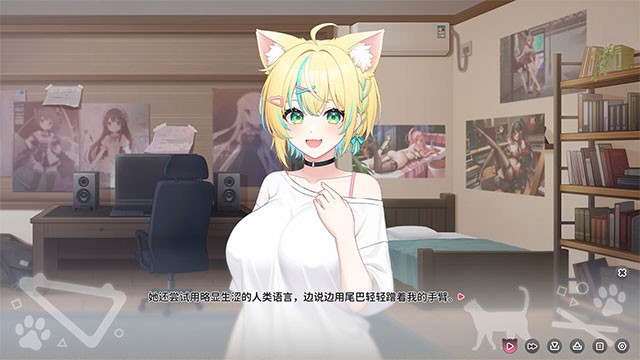 Neko Diary kể về cuộc sống êm đềm giữa chàng trai trẻ và miêu nữ xinh đẹp