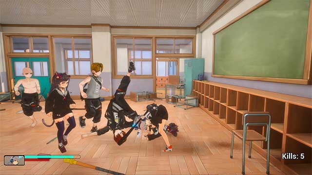 Đánh bại 100 học sinh trong chế độ VS100