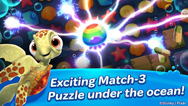 Nhiều câu đố match-3 thú vị dưới đại dương mà bạn cần giải quyết