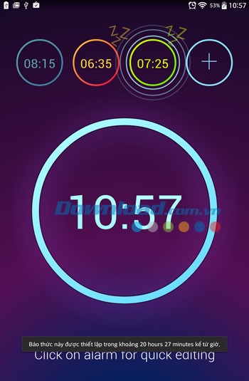Neon Alarm clock cho Android