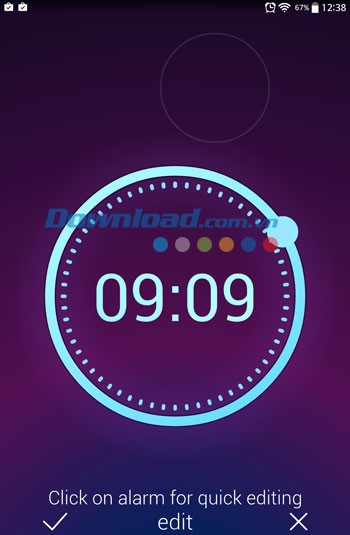 Neon Alarm clock cho Android