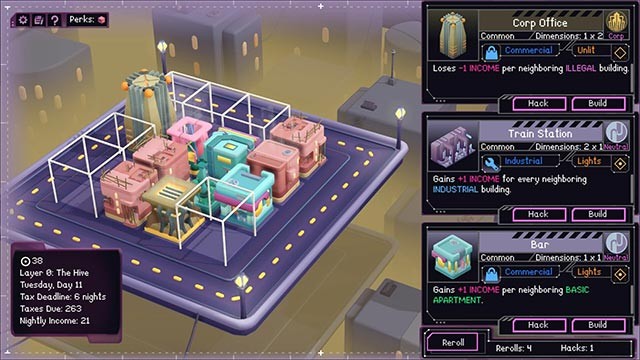 Neongarten là game xây dựng khu vườn tương lai kết hợp chiến thuật theo lượt