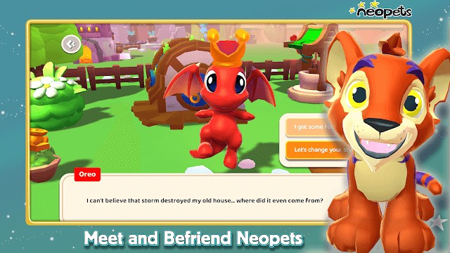 Gặp gỡ và làm quen với các quái thú Neopets đáng yêu