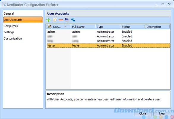 Quản lý người dùng