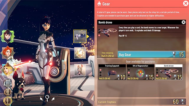 Liên tục nâng cấp nhân vật bằng trang bị, kỹ năng và năng lực mới để đạt sức mạnh tối thượng