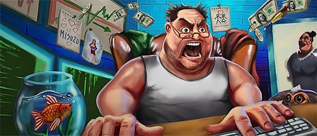 Nerd Simulator mô phỏng cuộc sống hài hước, đen tối của người trung niên sống tự lập