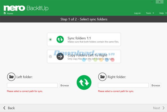 Đồng bộ thư mục