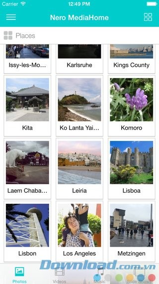 Xem địa điểm chụp ảnh