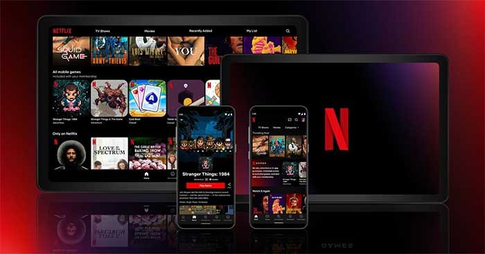 Ứng dụng xem phim trên di động Netflix