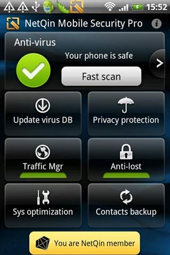 NetQin Security & Anti-virus For Android
