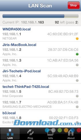 Network Analyzer Lite for iOS