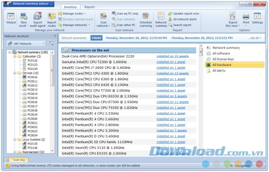 Network Inventory Advisor