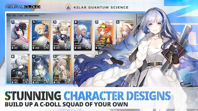 Thiết kế nhân vật tuyệt đẹp, tạo biệt đội của riêng bạn