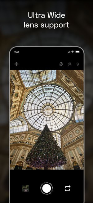 NeuralCam app hỗ trợ camera góc rộng