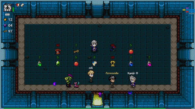 Game Never Split the Party cung cấp nhiều gói nâng cấp