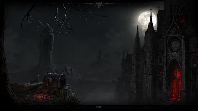 Môi trường game đen tối nhưng tuyệt đẹp