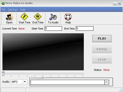 Nevo video to audio converter